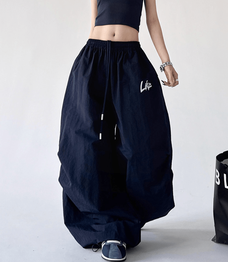 Like Print Parachute Wide - Leg Pants – CT190 - COPPING THREADS - CT Select