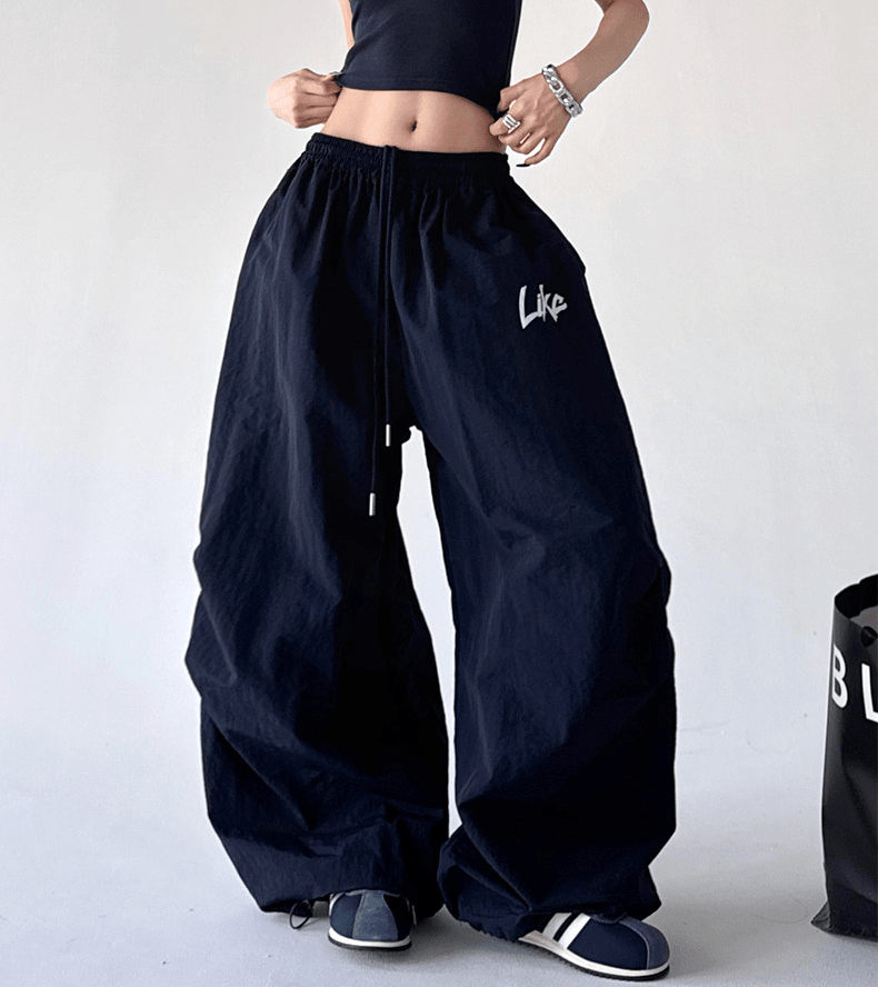 Like Print Parachute Wide - Leg Pants – CT190 - COPPING THREADS - CT Select