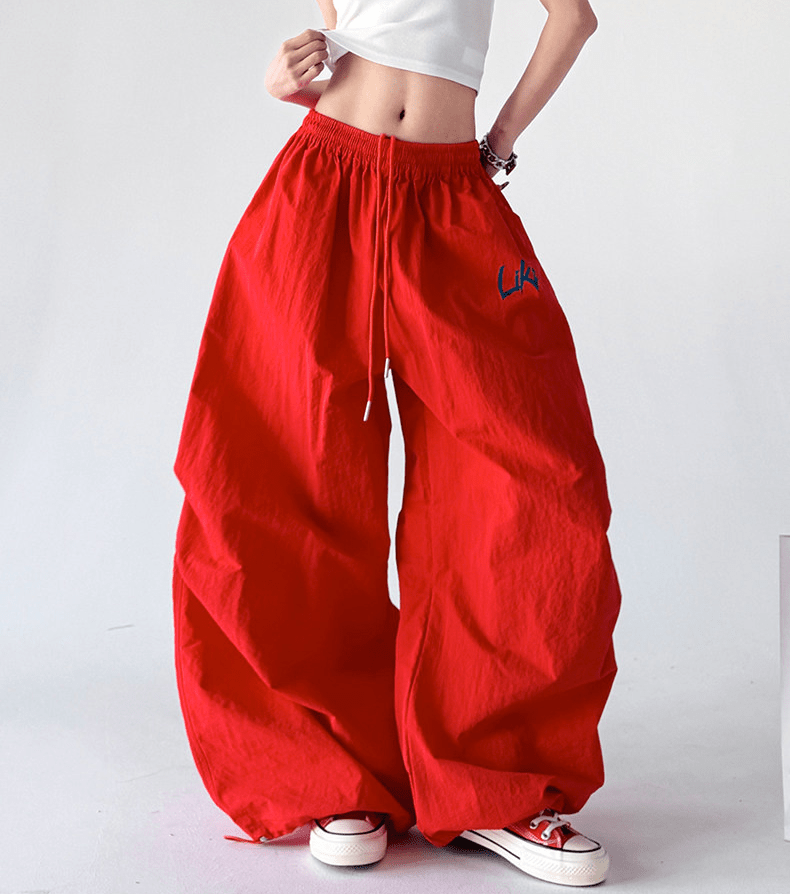 Like Print Parachute Wide - Leg Pants – CT190 - COPPING THREADS - CT Select