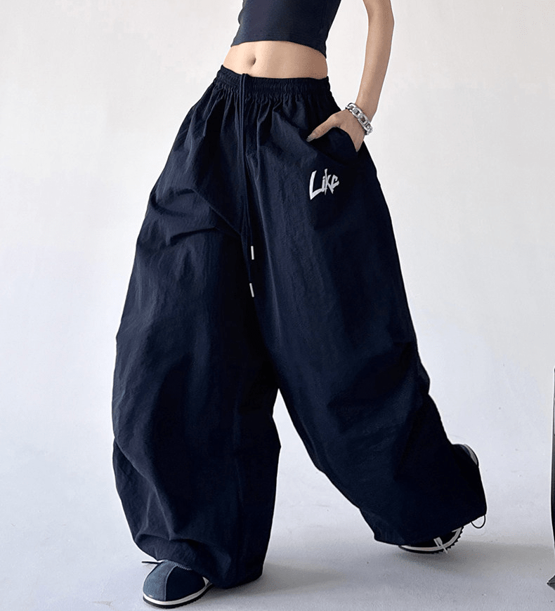 Like Print Parachute Wide - Leg Pants – CT190 - COPPING THREADS - CT Select