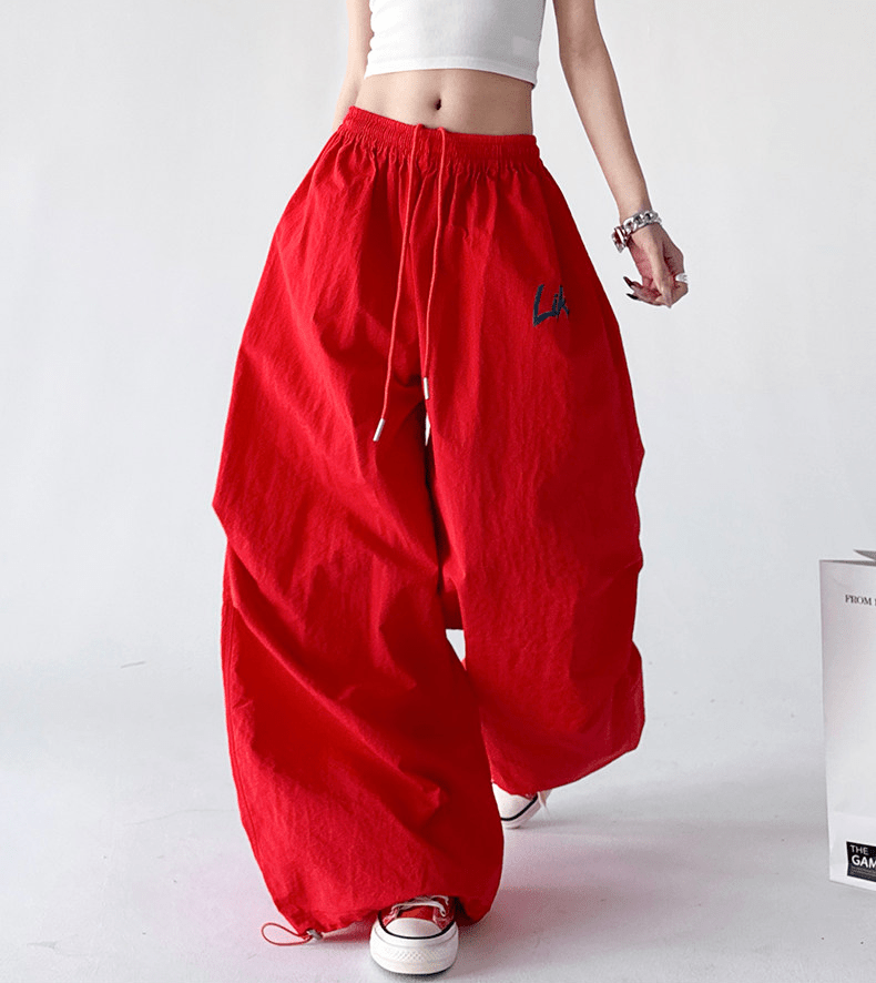 Like Print Parachute Wide - Leg Pants – CT190 - COPPING THREADS - CT Select