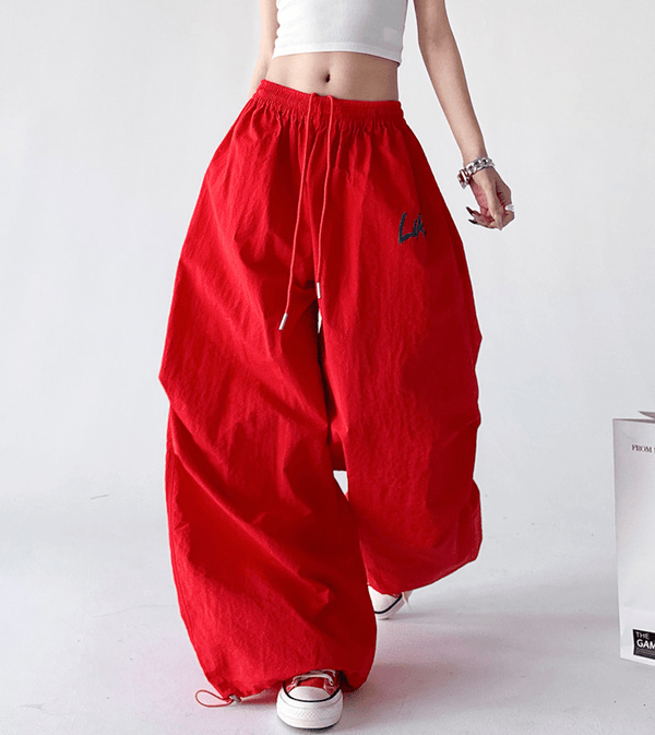 Like Print Parachute Wide - Leg Pants – CT190 - COPPING THREADS - CT Select