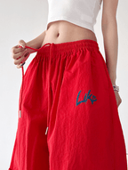 Like Print Parachute Wide - Leg Pants – CT190 - COPPING THREADS - CT Select