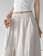 Linen Blend Balloon Wide - Leg Pants - CT66118 - COPPING THREADS - CT Select