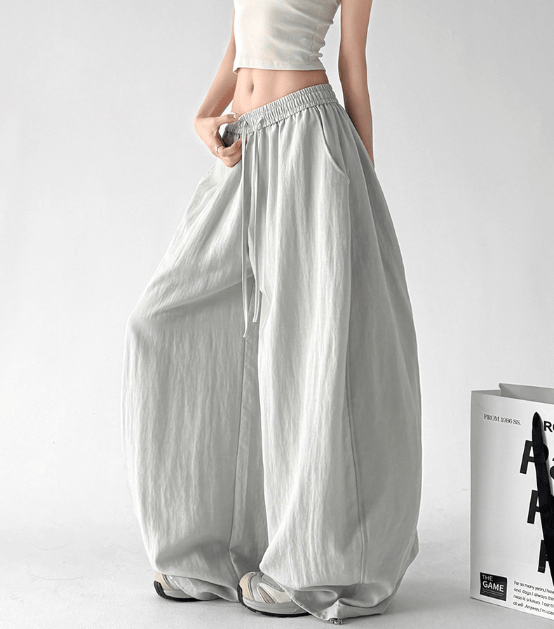 Linen Blend Balloon Wide - Leg Pants - CT66118 - COPPING THREADS - CT Select