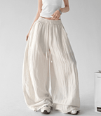 Linen Blend Balloon Wide - Leg Pants - CT66118 - COPPING THREADS - CT Select