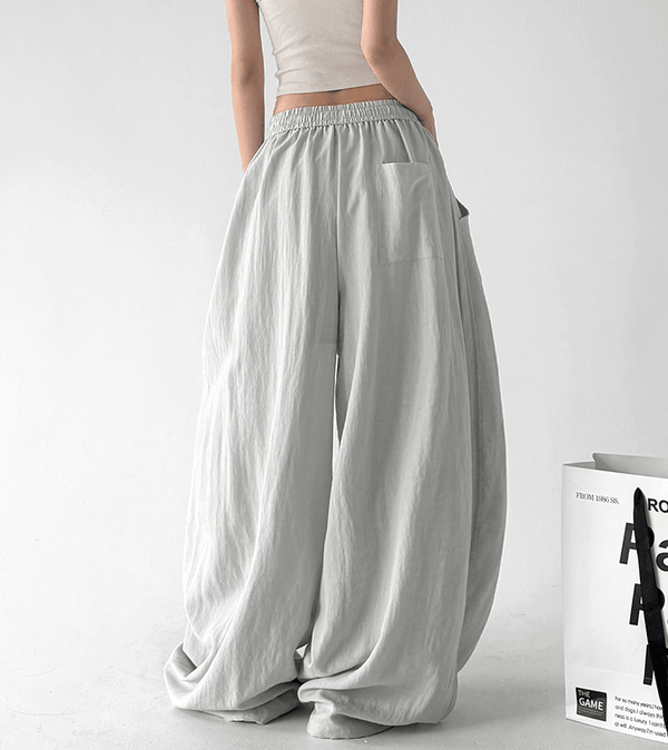 Linen Blend Balloon Wide - Leg Pants - CT66118 - COPPING THREADS - CT Select