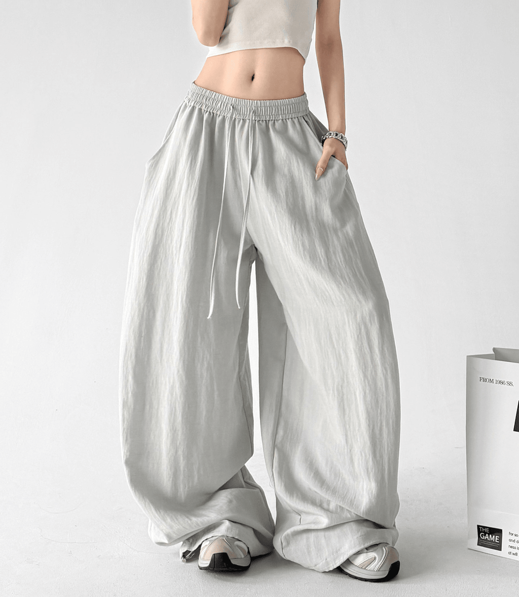 Linen Blend Balloon Wide - Leg Pants - CT66118 - COPPING THREADS - CT Select