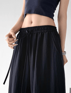 Linen Blend Balloon Wide - Leg Pants - CT66118 - COPPING THREADS - CT Select