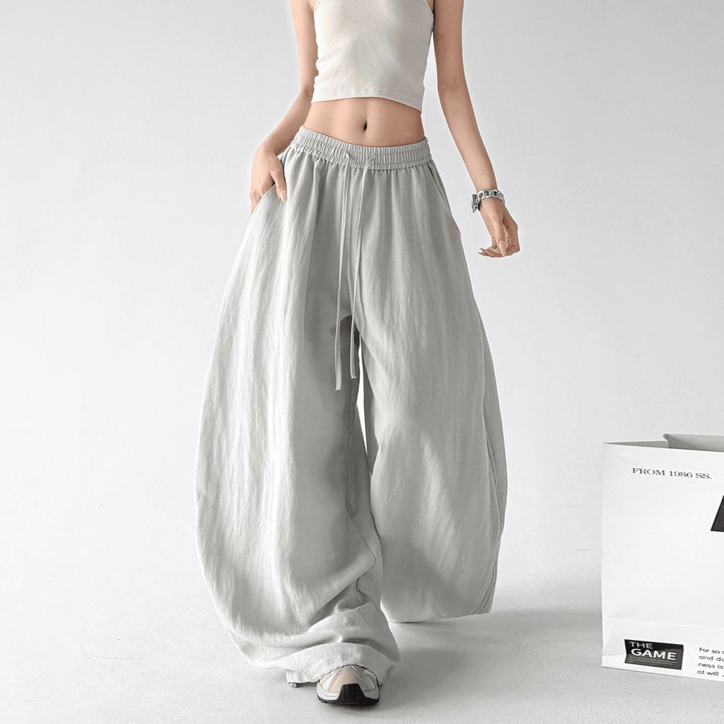 Linen Blend Balloon Wide - Leg Pants - CT66118 - COPPING THREADS - CT Select