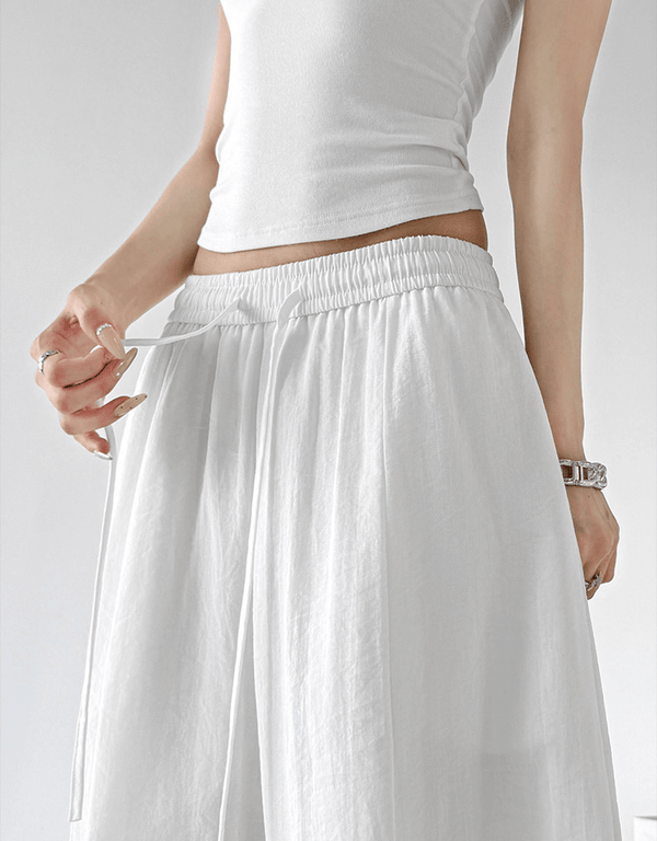 Linen Blend Extra Wide Leg Pants - CT66120 - COPPING THREADS - CT Select