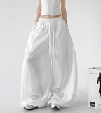 Linen Blend Extra Wide Leg Pants - CT66120 - COPPING THREADS - CT Select