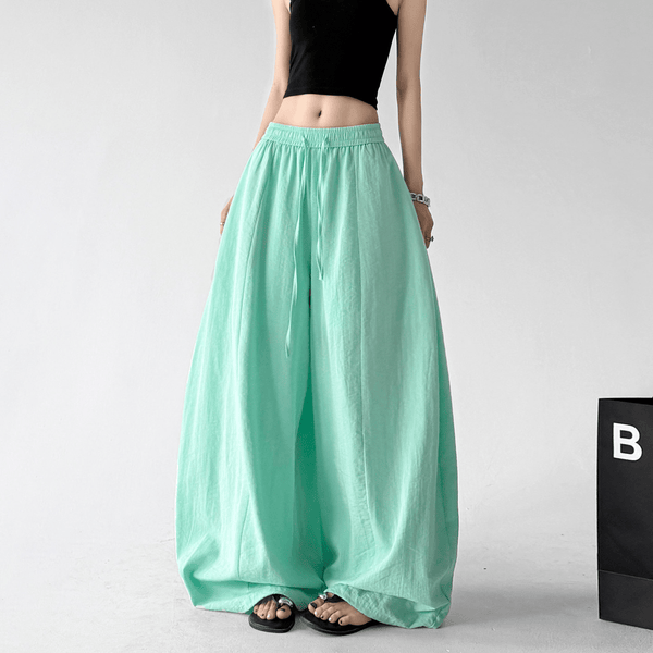Linen Blend Extra Wide Leg Pants - CT66120 - COPPING THREADS - CT Select