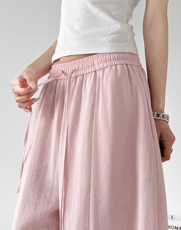 Linen Blend Extra Wide Leg Pants - CT66120 - COPPING THREADS - CT Select