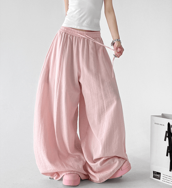 Linen Blend Extra Wide Leg Pants - CT66120 - COPPING THREADS - CT Select