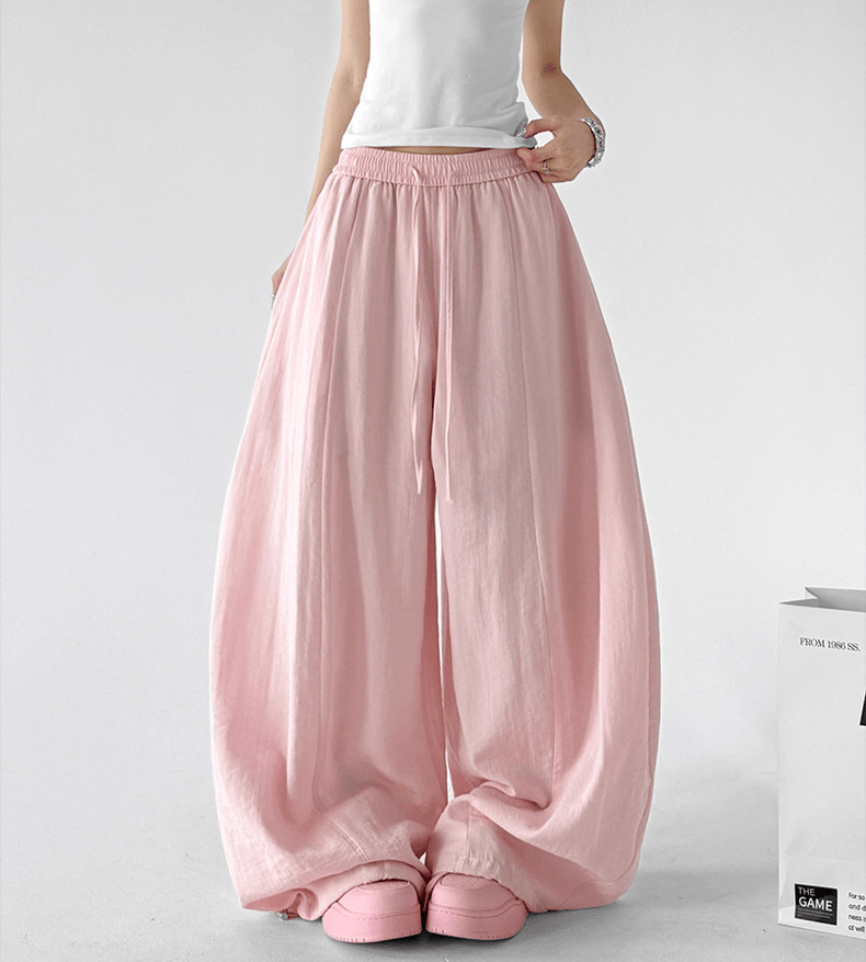 Linen Blend Extra Wide Leg Pants - CT66120 - COPPING THREADS - CT Select