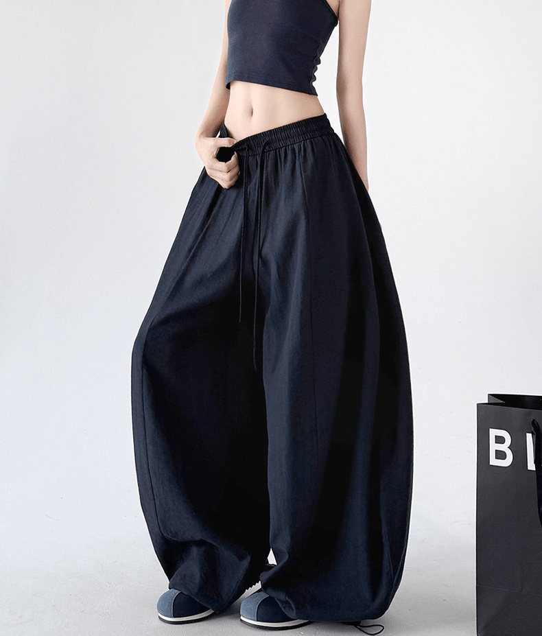 Linen Blend Extra Wide Leg Pants - CT66120 - COPPING THREADS - CT Select