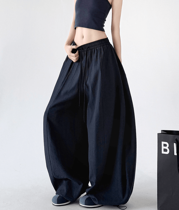 Linen Blend Extra Wide Leg Pants - CT66120 - COPPING THREADS - CT Select