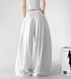 Linen Blend Extra Wide Leg Pants - CT66120 - COPPING THREADS - CT Select