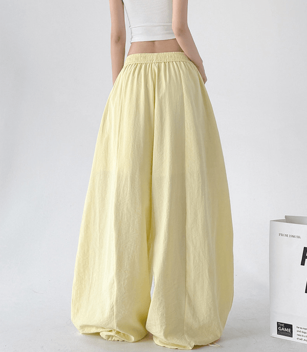 Linen Blend Extra Wide Leg Pants - CT66120 - COPPING THREADS - CT Select