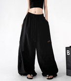 Linen - Blend Wide - Leg Drawstring Pants - CT212 - COPPING THREADS - CT Select