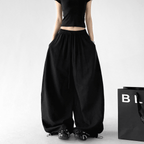 Linen-Blend Wide Leg Pants - CT66119 - COPPING THREADS - CT Select