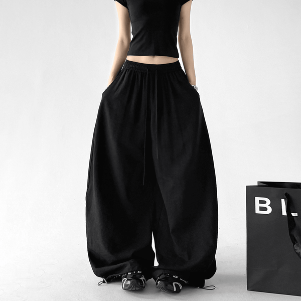 Linen-Blend Wide Leg Pants - CT66119 - COPPING THREADS - CT Select
