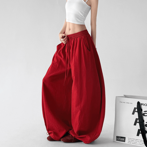 Linen-Blend Wide Leg Pants - CT66119 - COPPING THREADS - CT Select
