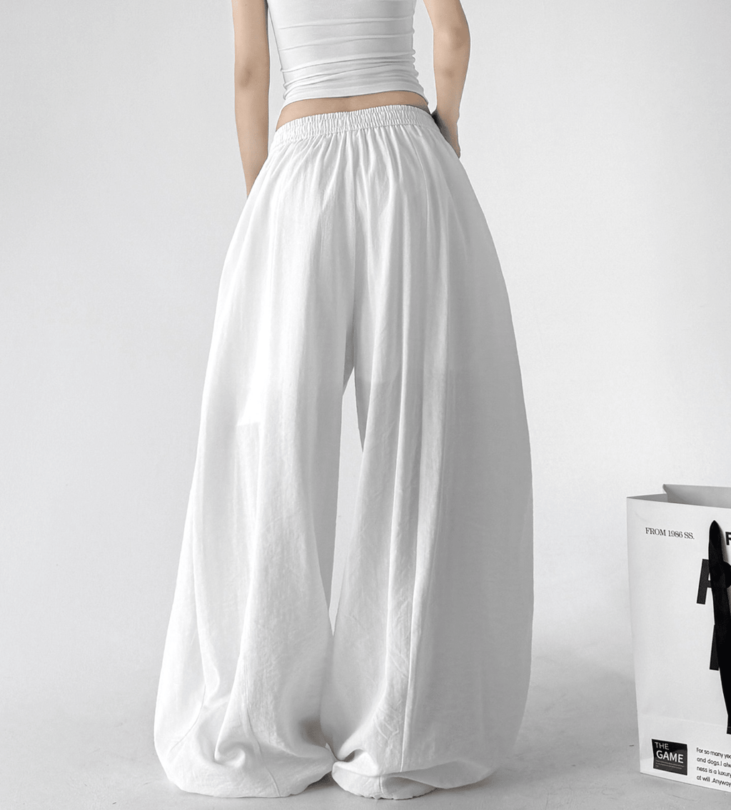 Linen - Blend Wide - Leg Pants - CT66120 - COPPING THREADS - CT Select