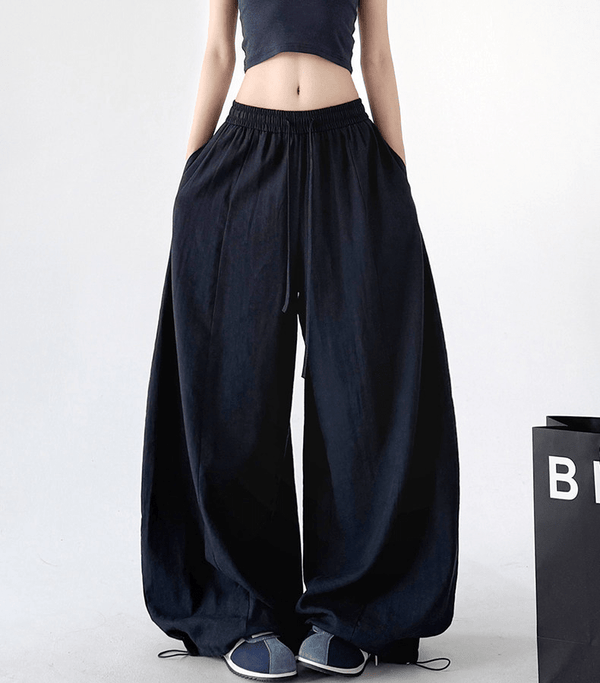 Linen - Blend Wide - Leg Pants - CT66120 - COPPING THREADS - CT Select