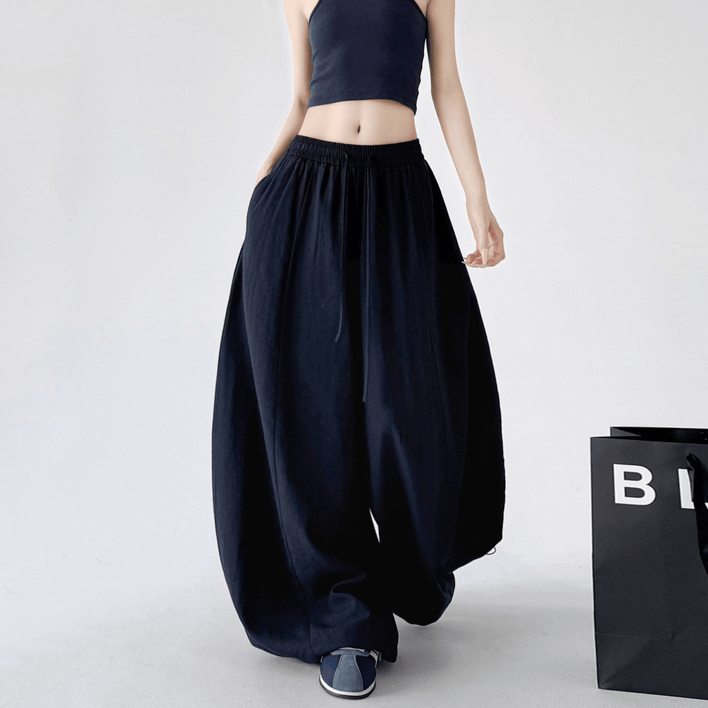 Linen - Blend Wide - Leg Pants - CT66120 - COPPING THREADS - CT Select