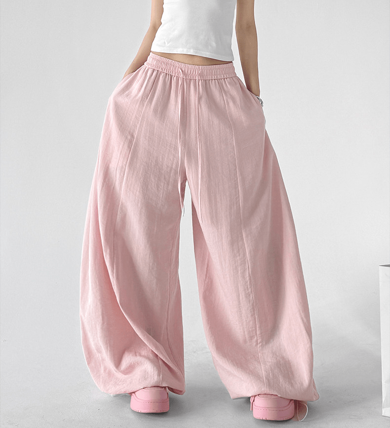 Linen - Blend Wide - Leg Pants - CT66120 - COPPING THREADS - CT Select