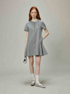 Linen Sequin Trim Tweed - Style Dress - COPPING THREADS - CHICISLAND