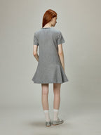 Linen Sequin Trim Tweed - Style Dress - COPPING THREADS - CHICISLAND