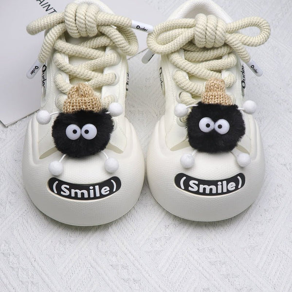 Little Briquettes Plush Shoelace Buckle Accessories - COPPING THREADS - COPPING THREADS