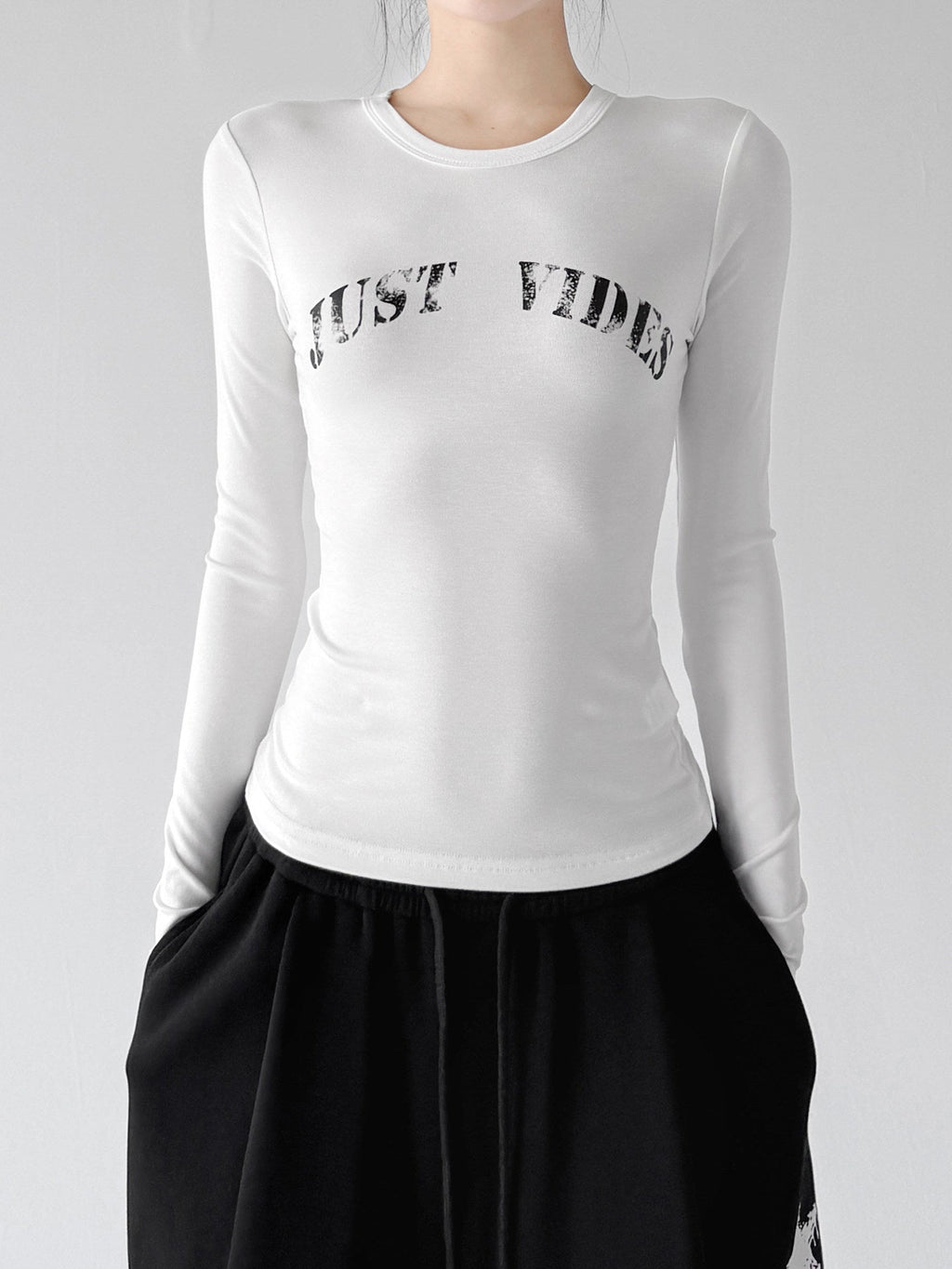 Logo-Print Long-Sleeve Top - CT66242 - COPPING THREADS - CT ORIGINALS