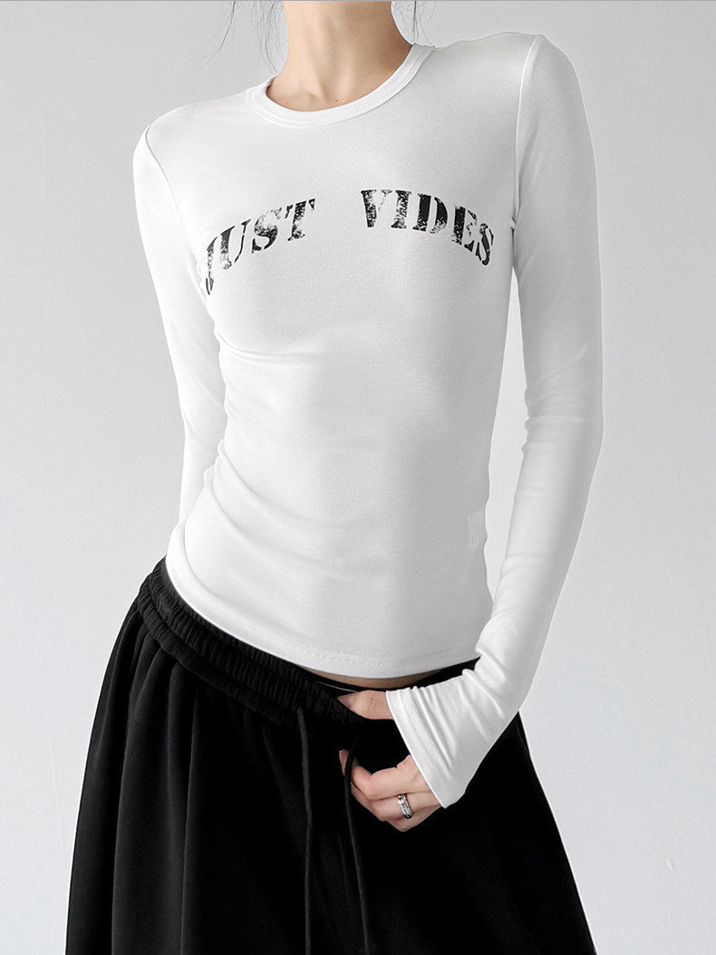 Logo-Print Long-Sleeve Top - CT66242 - COPPING THREADS - CT ORIGINALS