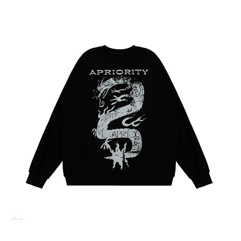 Loong Print Sweatshirt - COPPING THREADS - APRIORITY
