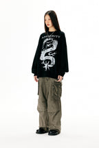 Loong Print Sweatshirt - COPPING THREADS - APRIORITY