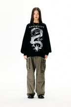 Loong Print Sweatshirt - COPPING THREADS - APRIORITY