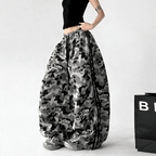 Loose Drawstring Camo Wide - Leg Pants - CT6684 - COPPING THREADS - CT Select