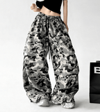 Loose Drawstring Camo Wide - Leg Pants - CT6684 - COPPING THREADS - CT Select