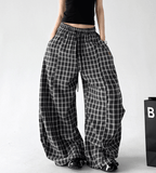 Loose High - Waist Plaid Pants - CT7851 - COPPING THREADS - CT Select