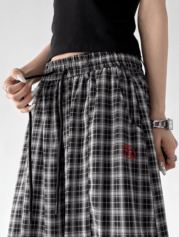 Loose High - Waist Plaid Pants - CT7851 - COPPING THREADS - CT Select