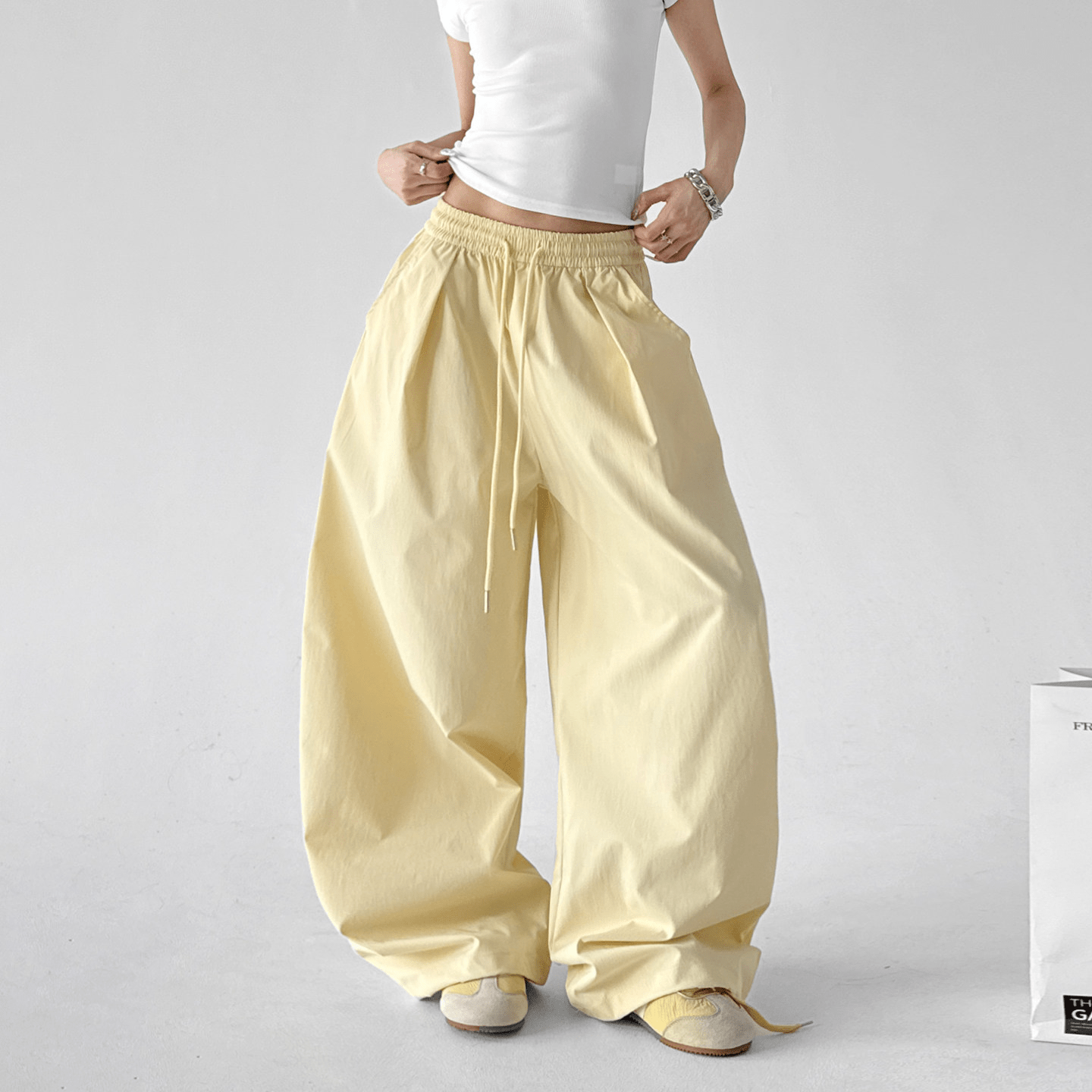 Loose High - Waist Wide - Leg Pants - CT26001 - COPPING THREADS - CT Select