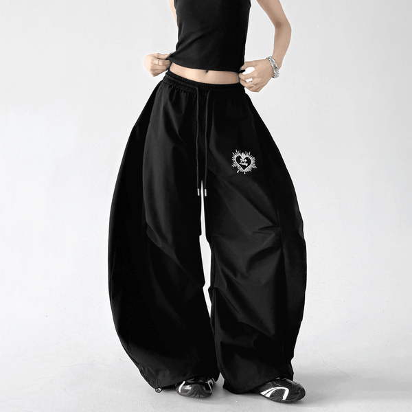 Loose High - Waist Wide - Leg Sweatpants - CT6203 - COPPING THREADS - CT Select
