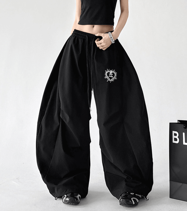 Loose High - Waist Wide - Leg Sweatpants - CT6203 - COPPING THREADS - CT Select