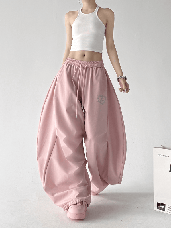 Loose High - Waist Wide - Leg Sweatpants - CT6203 - COPPING THREADS - CT Select