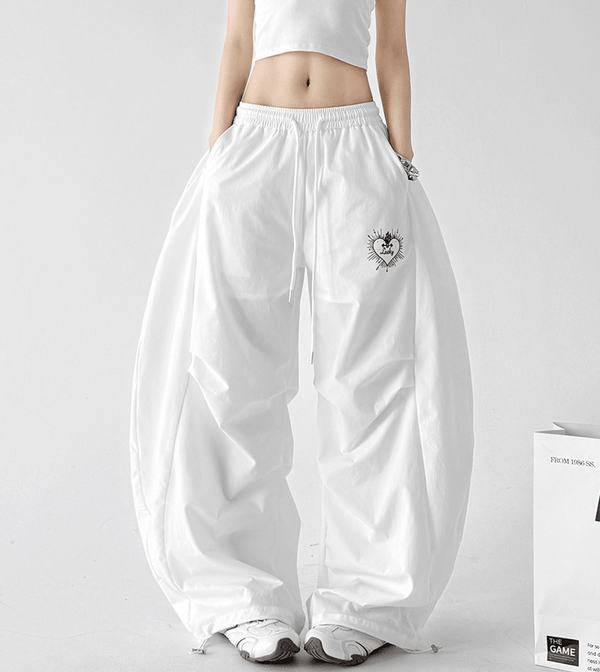 Loose High - Waist Wide - Leg Sweatpants - CT6203 - COPPING THREADS - CT Select