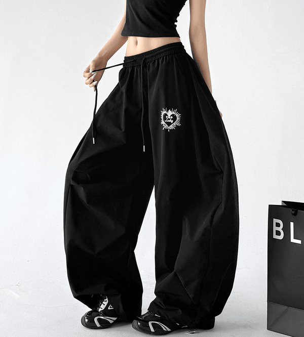 Loose High - Waist Wide - Leg Sweatpants - CT6203 - COPPING THREADS - CT Select
